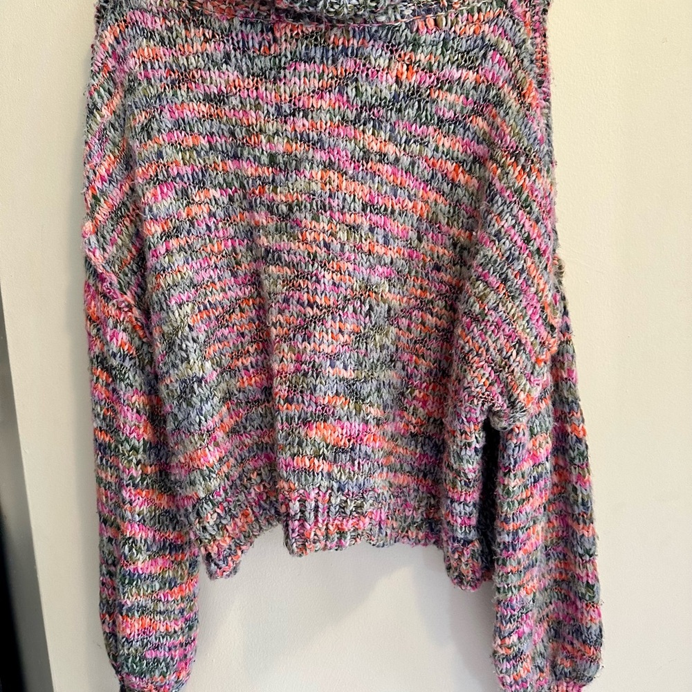 Wild Fable Multicolor Cowl Neck Sweater - Picture 2 of 3